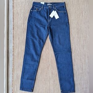 Scotch & Soda Knot My Problem Haut High Rise Dark Wash Skinny Jeans